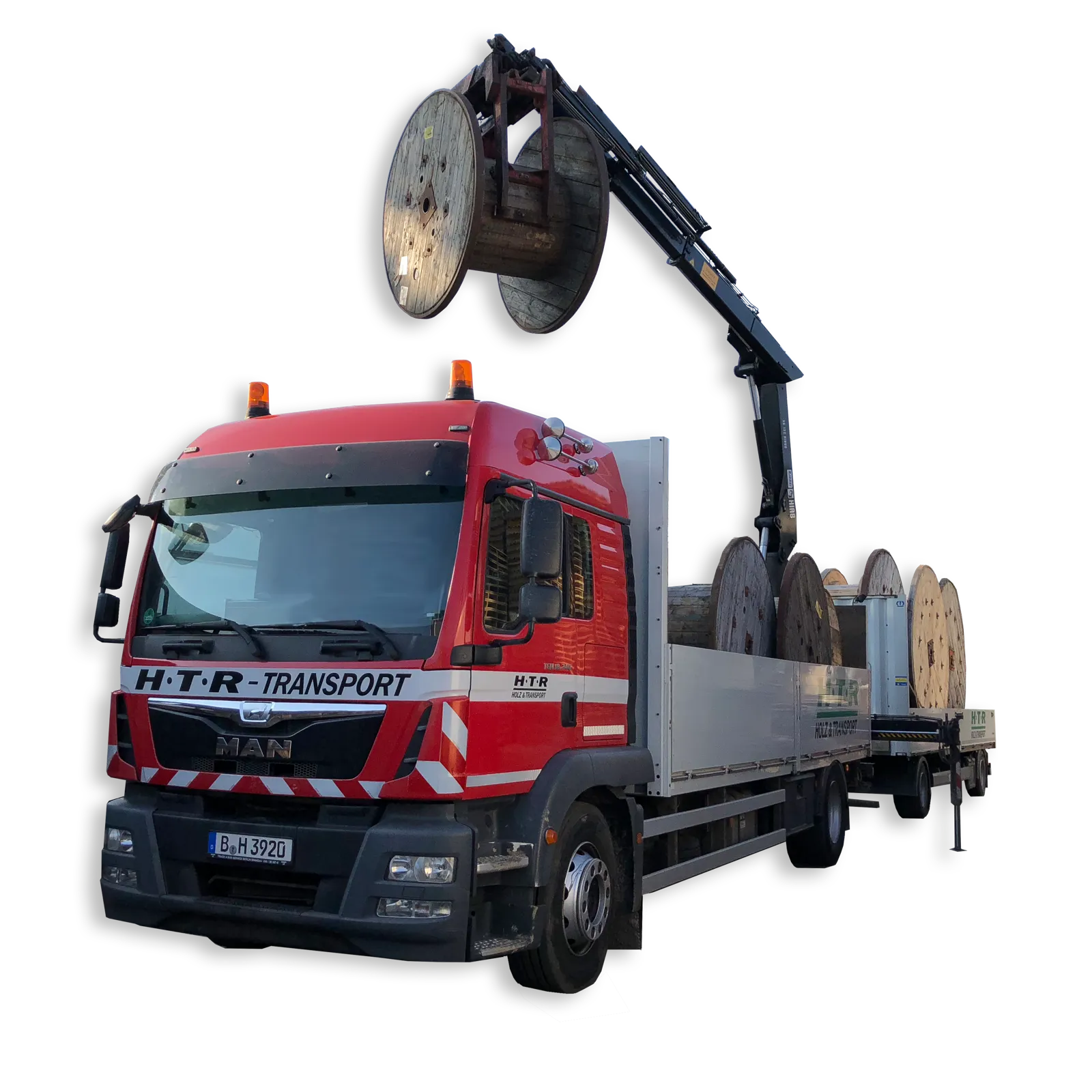 LKW mit Ladekran